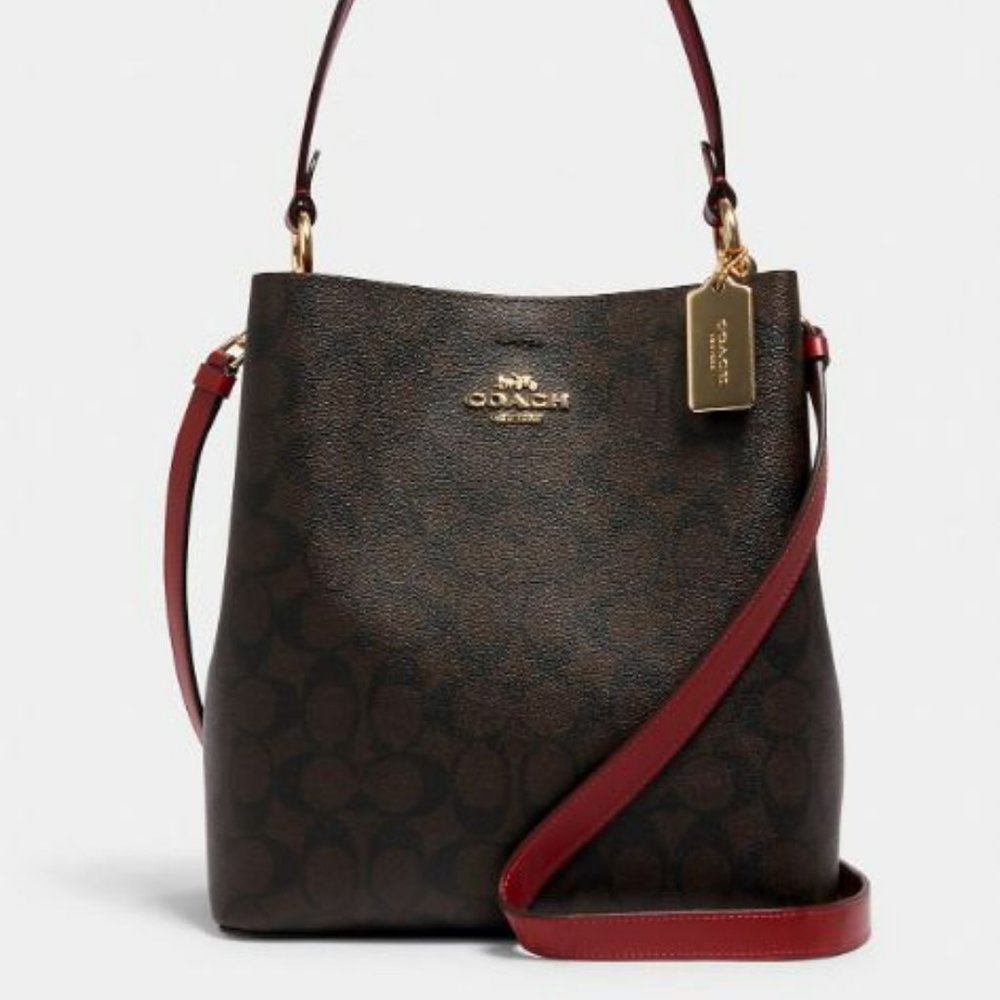 COACH Town Bucket Bag In Signature Canvas